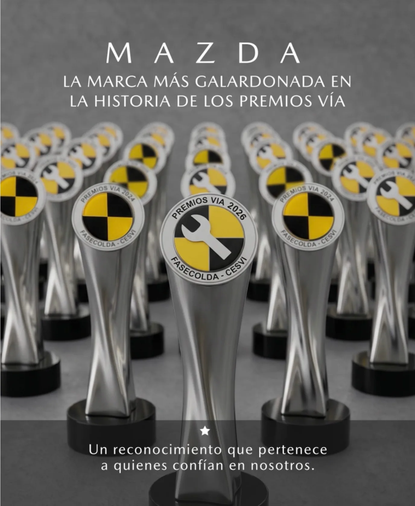 Mazda es reconocida en los Premios VIA 2026 por su excelencia en servicio posventa