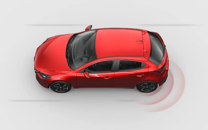 Mazda 2 Sport — Sistema Avanzado de Monitoreo de Punto Ciego (BSM)